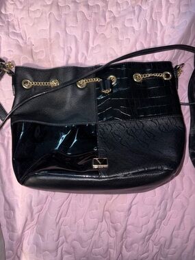 Victoria Secret Shoulder Bag with Gold Chain Accents